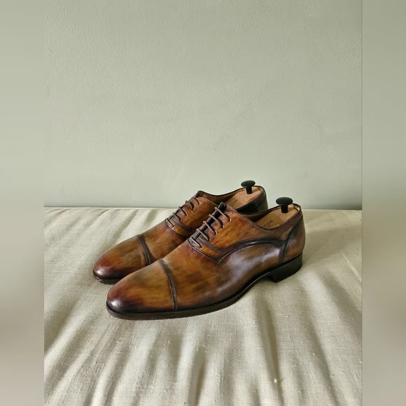 Magnanni | Shoes | Magnanni Tobacco Captoe Oxford 9m